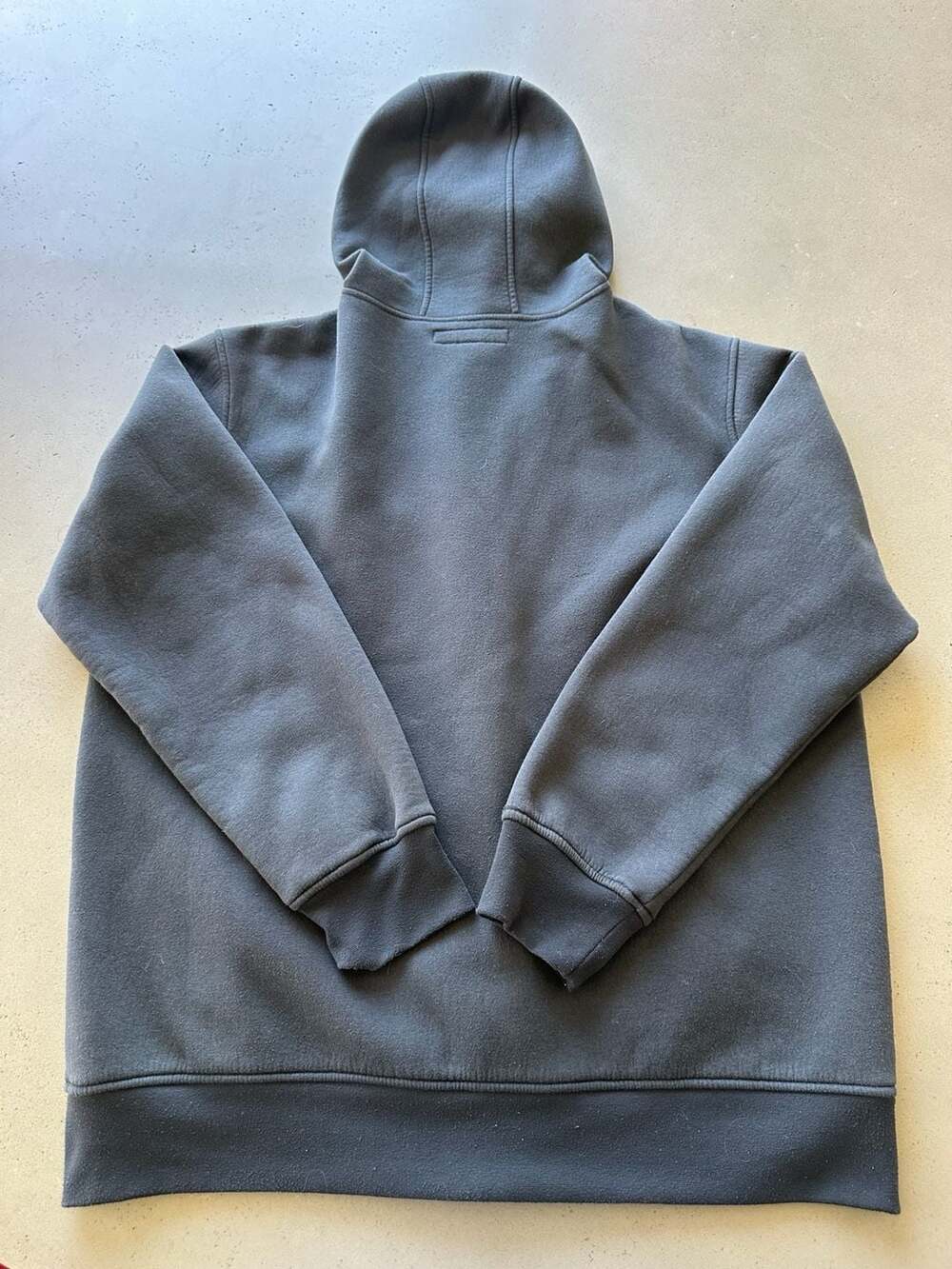 Anchor Blue Full Zip Hoodie Sweatshirt Size XL - Picture 3 of 5